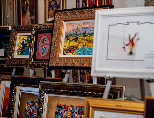 Asking artists for donations