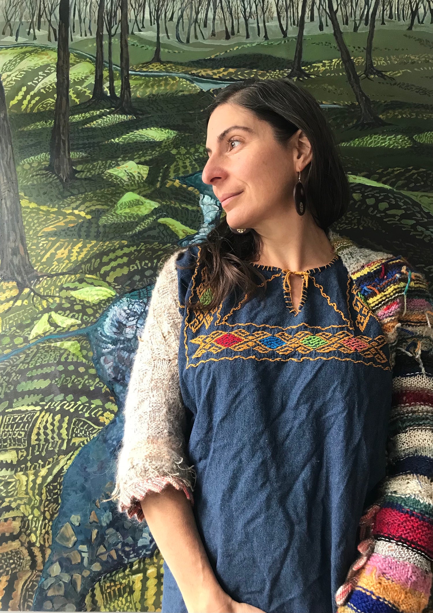 Hand-knit garments