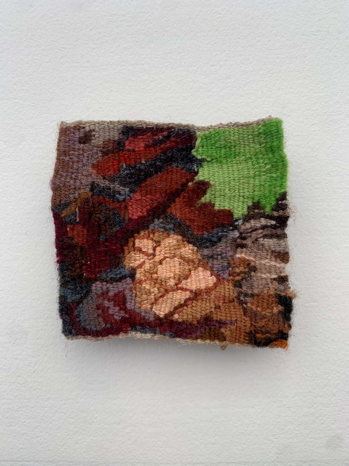 handwoven mini tapestry wallhanging