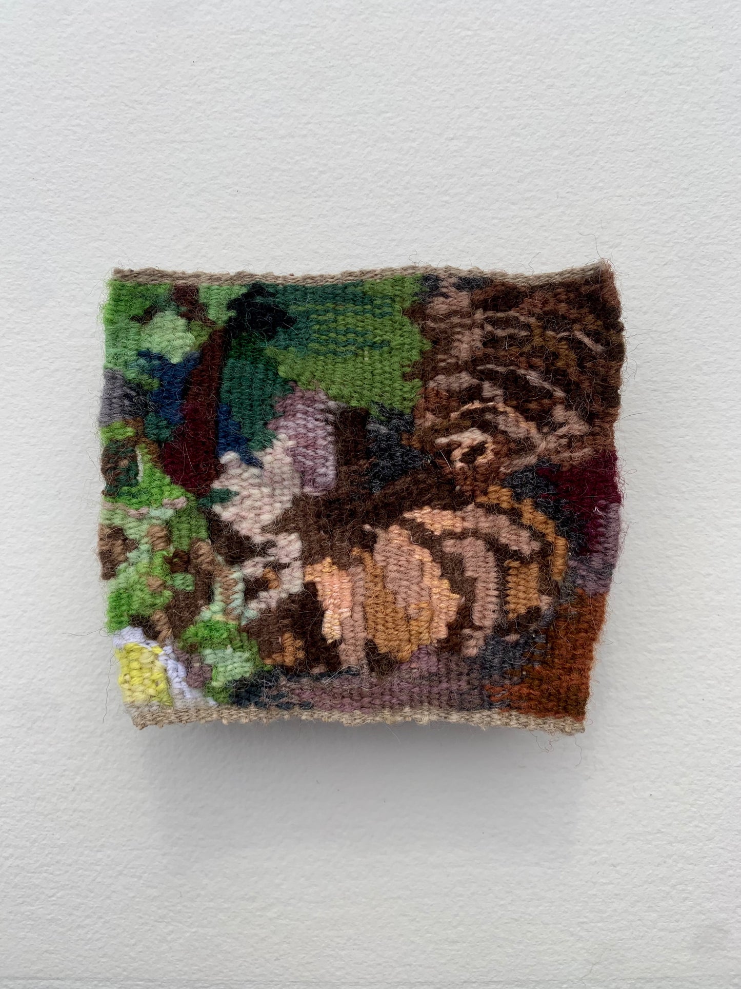 Handwoven Mini Tapestry Wallhanging