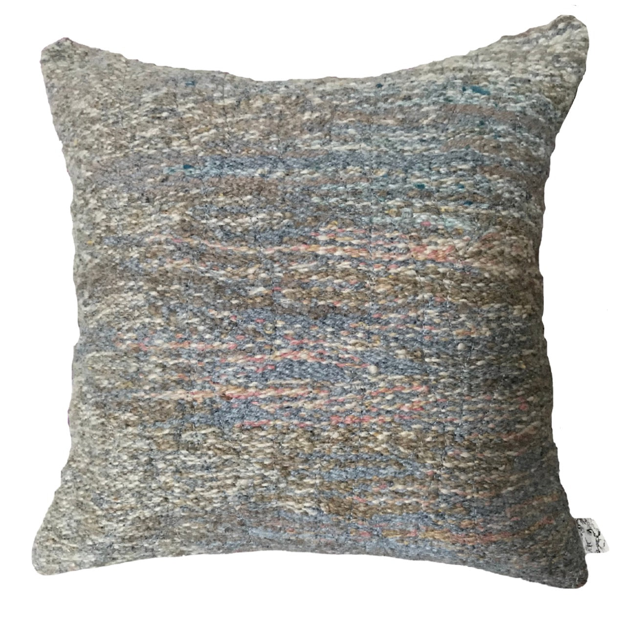 Over The Rainbow tapestry pillow: misty evening