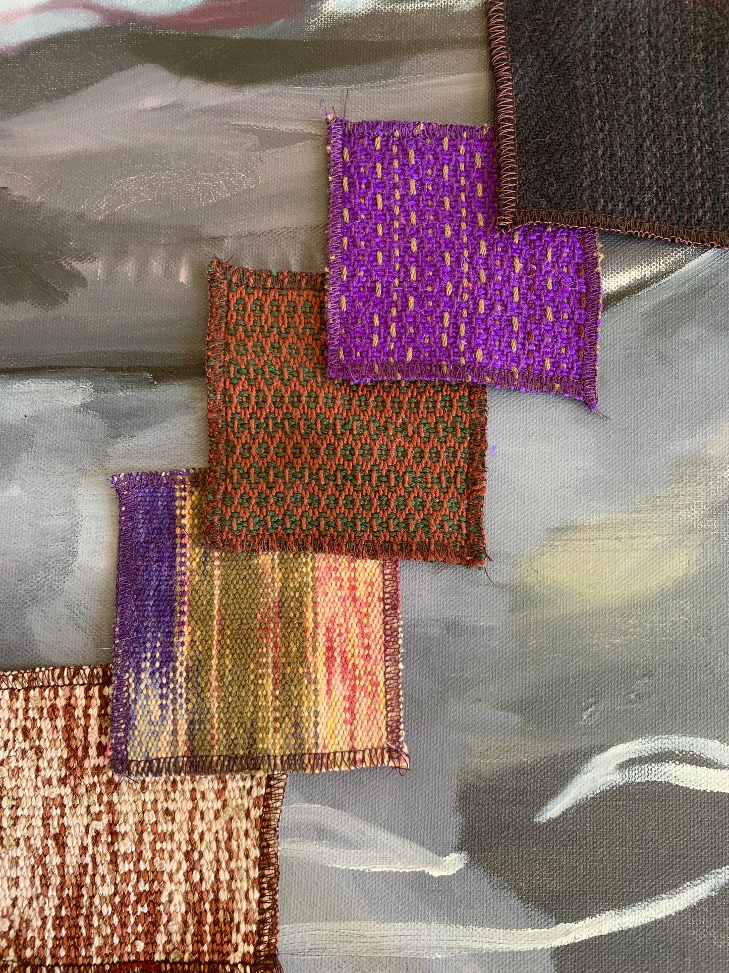 Bundles of vibrant patches 3" x 3"
