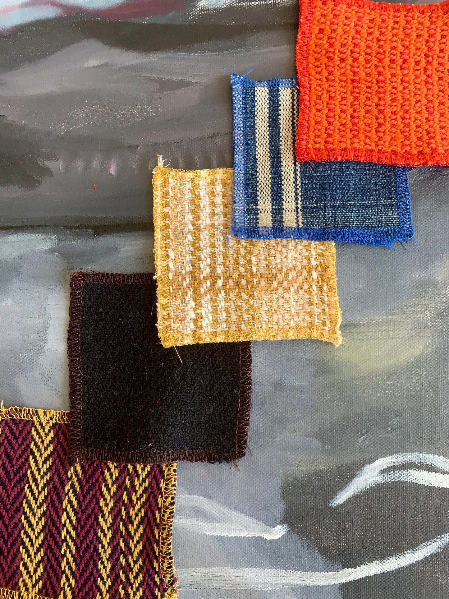 Bundles of vibrant patches 3" x 3"