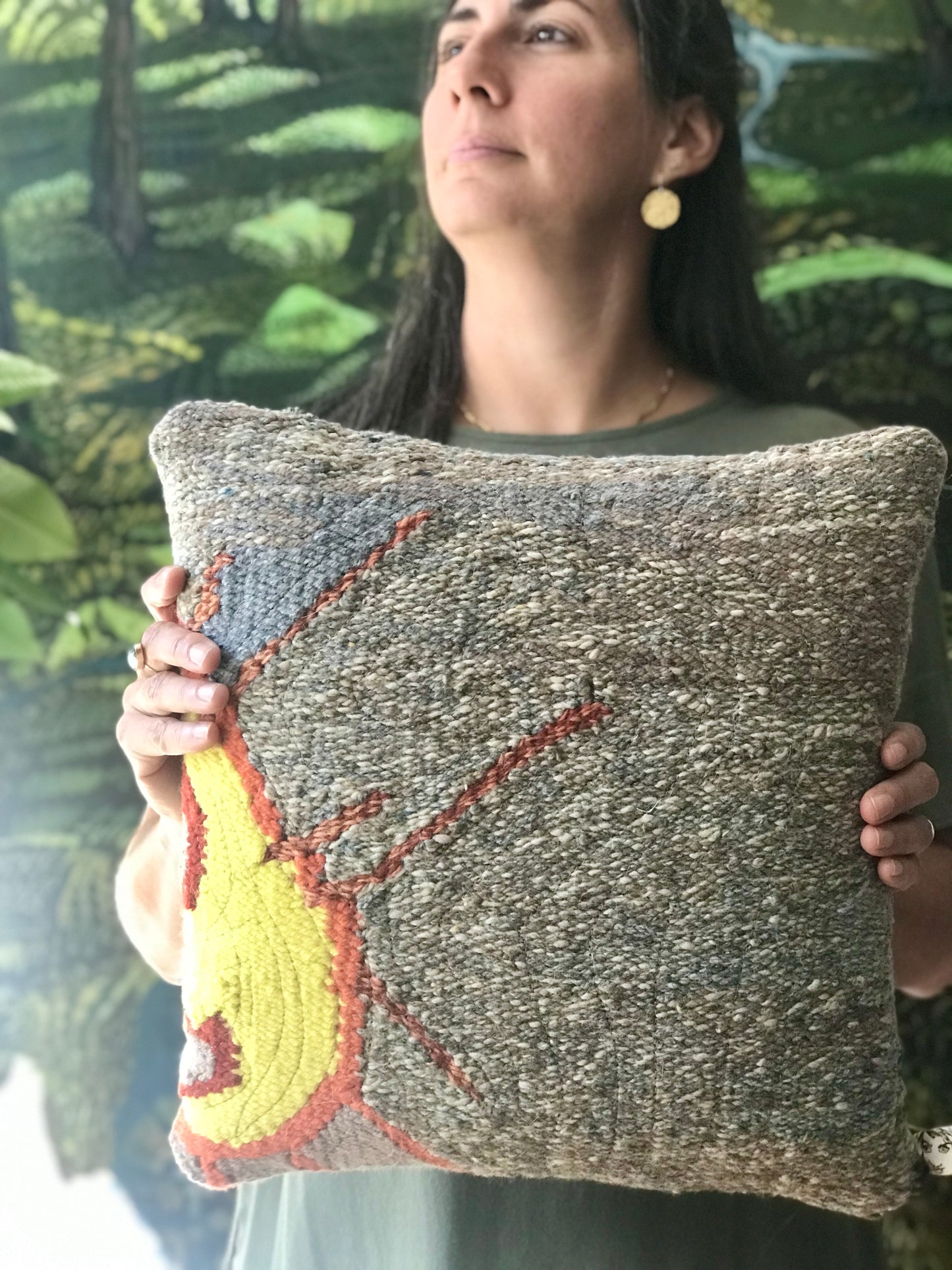Over the Rainbow tapestry pillow: Rainbow Connection 3