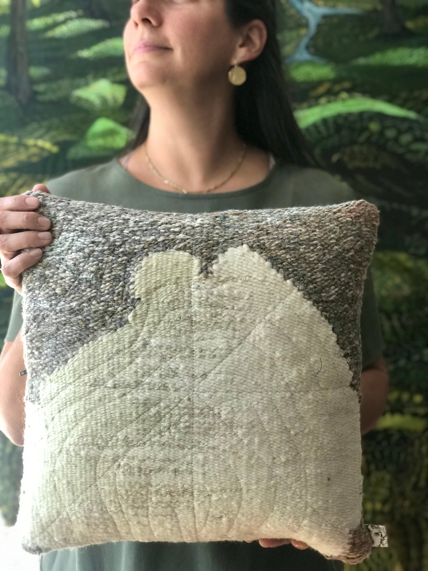 Over the Rainbow tapestry pillow: Cloud Up 3