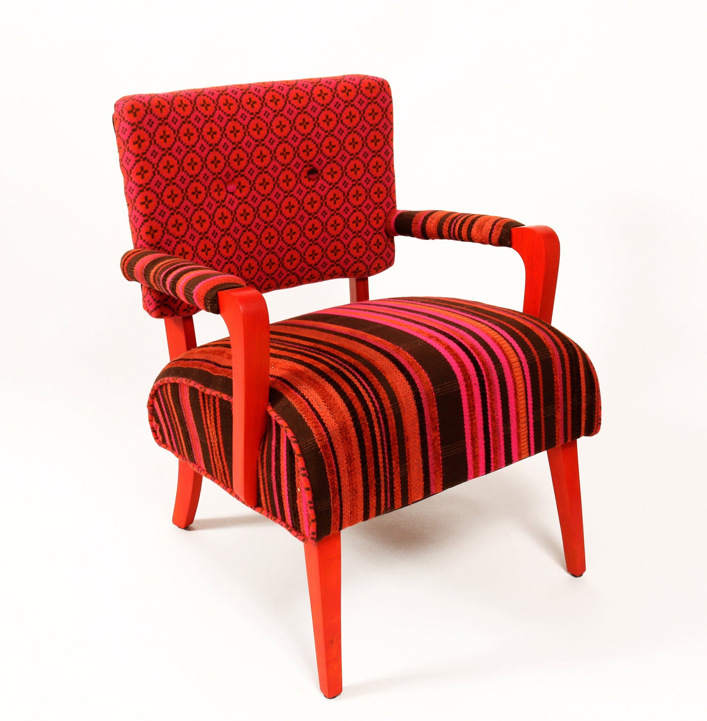 Colourful Vintage Arm Chair