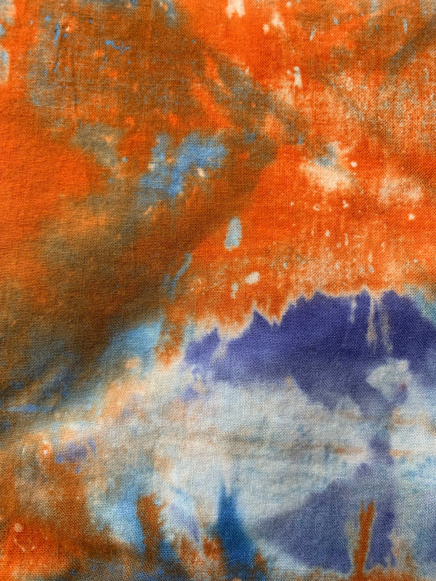 The Patsy tote bag- purple and orange