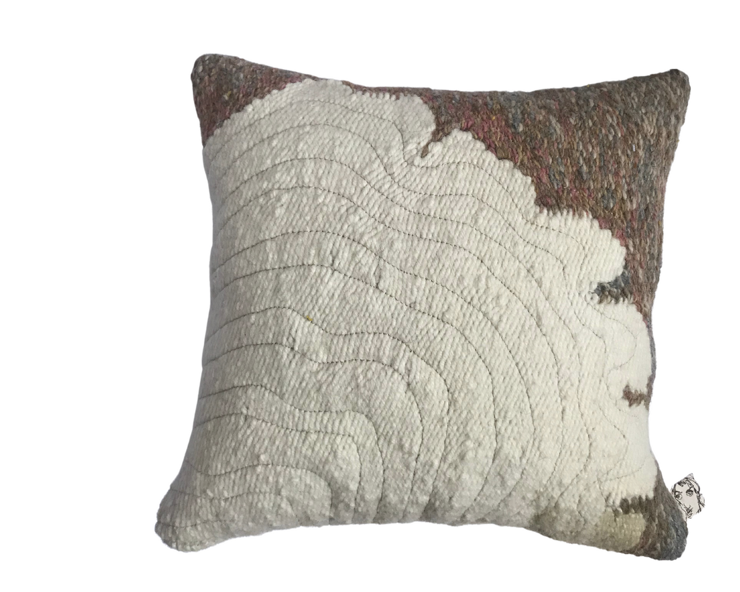 Over the Rainbow tapestry pillow: Cloud Up 2