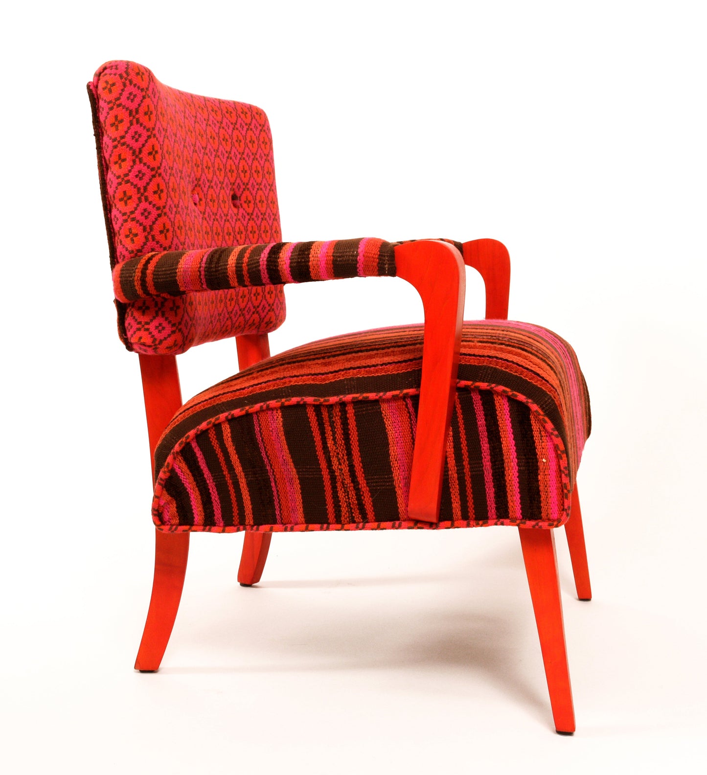 Colourful Vintage Arm Chair